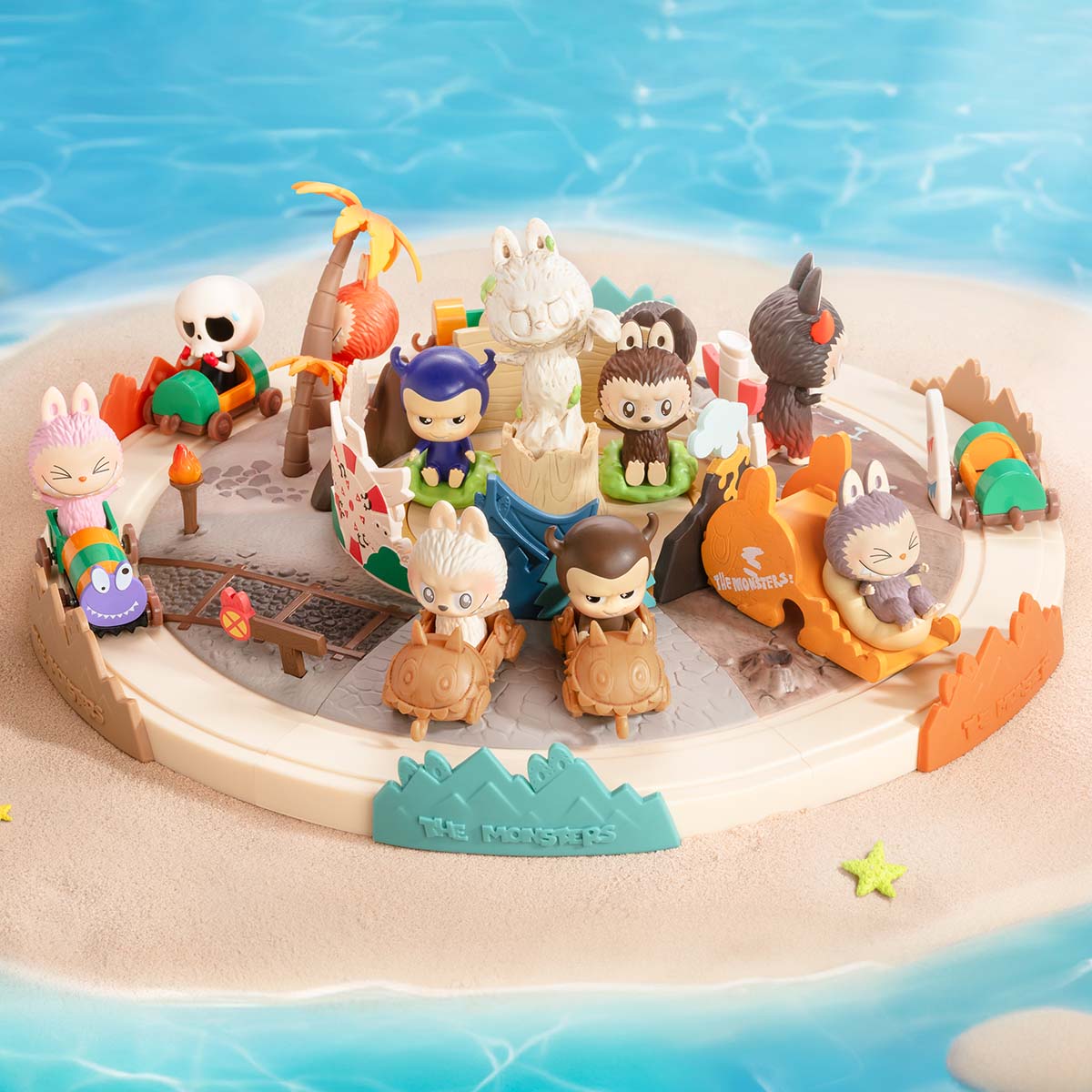 Labubu Monster Playing Games Series – Scene Figure Blind Box Set