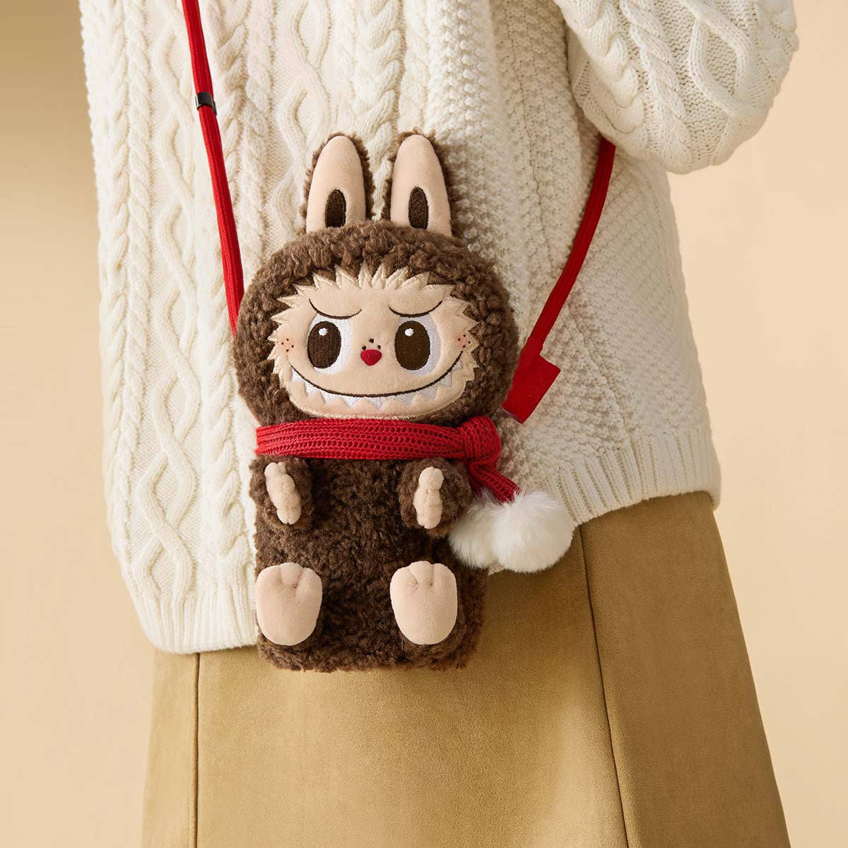 Labubu The Monsters – Classic Series Plush Doll Bag