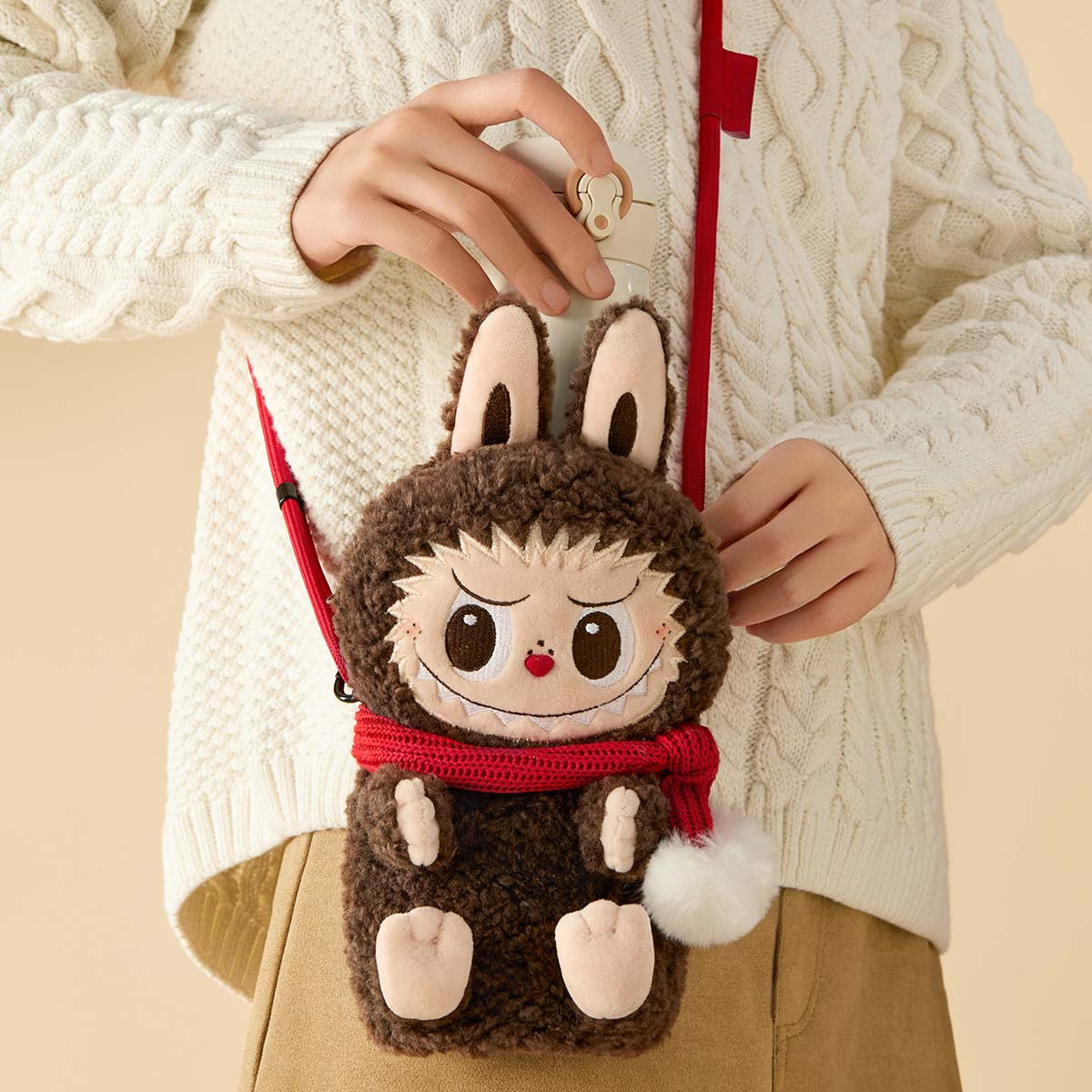 Labubu The Monsters – Classic Series Plush Doll Bag