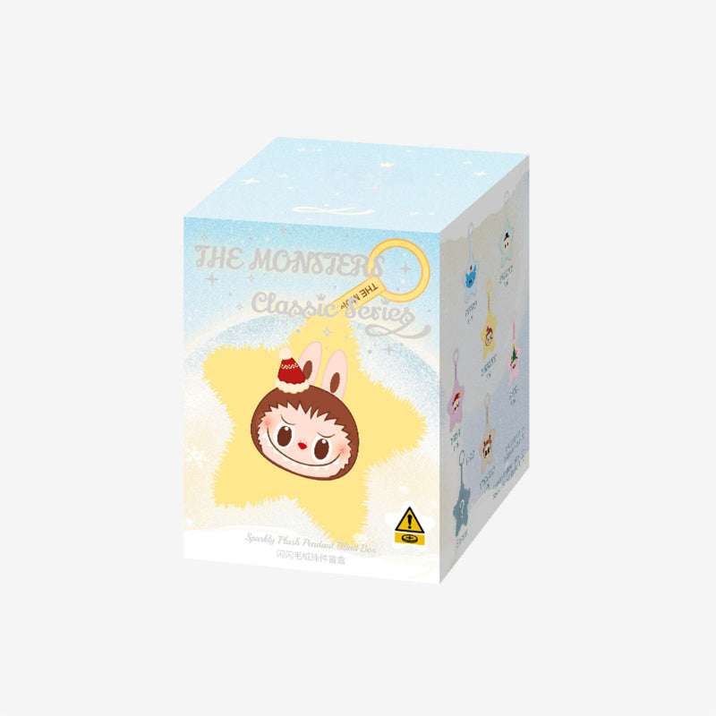 Labubu The Monsters – Classic Series Sparkly Plush Pendant Blind Box