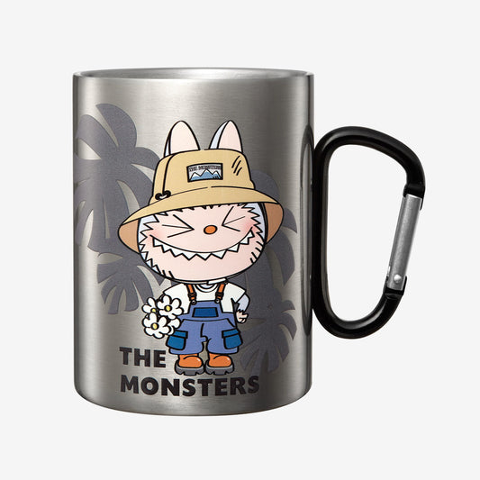 Labubu Monster Garden – Wild Series Stainless Steel Bucket Cup (Limited Edition)