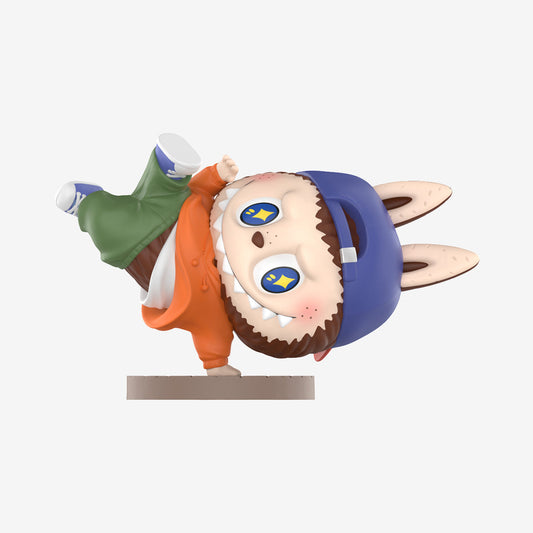 Labubu Hip Hop Girl Figure – Limited Edition Street Series Vinyl Art Toy