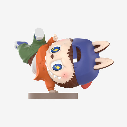 Labubu Hip Hop Girl Figure – Limited Edition Street Series Vinyl Art Toy