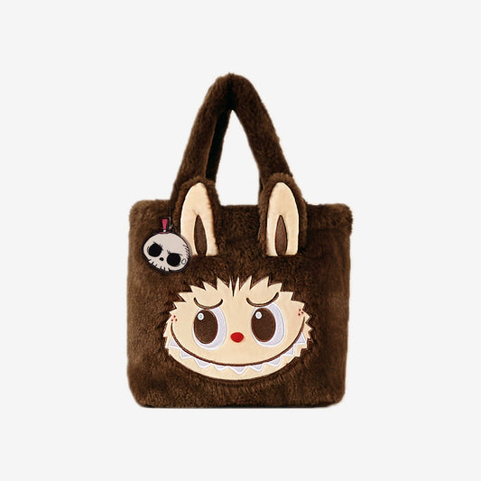 Labubu Classic Reversible Plush Shoulder Bag – Two-Faced Character Design