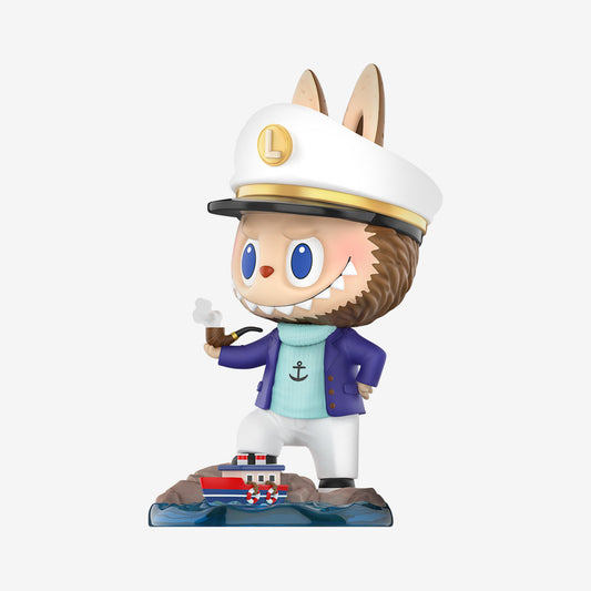 Labubu Captain Display Figure – Bean The Monsters Collectible Sculpture