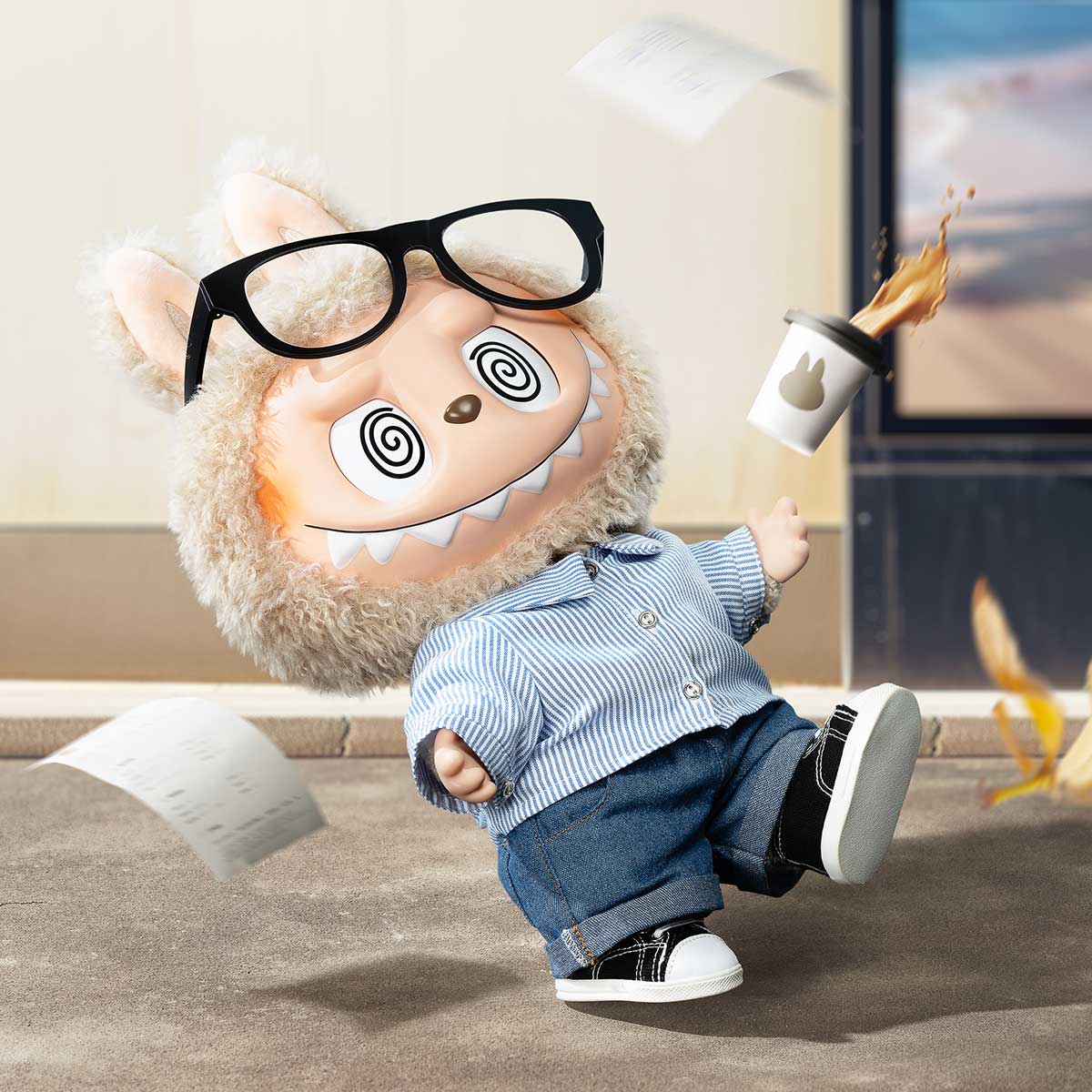 Labubu The Monsters – Flip With Me Series Vinyl Plush Display Doll