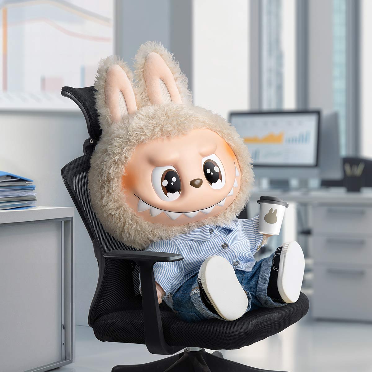 Labubu The Monsters – Flip With Me Series Vinyl Plush Display Doll